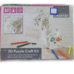 3D Puzzle Craft Kit - Toy Chest Pakistan
