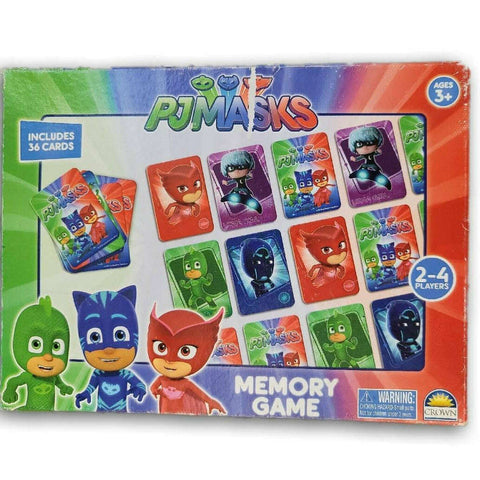 PJ Mask Memory game