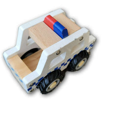Wooden Police Car - Toy Chest Pakistan
