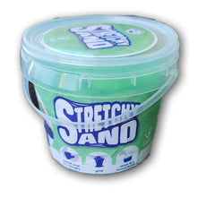 Stretch Sand (1 kg new green) - Toy Chest Pakistan