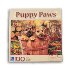 100 Pc Puzzle, puppy paws - Toy Chest Pakistan