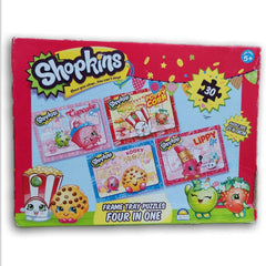 Shopkins 4 in 1 tray puzzles - Toy Chest Pakistan