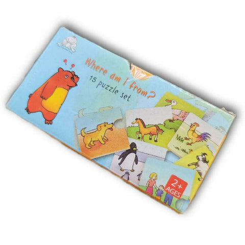 Where am I from 15 puzzle set