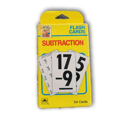 Subtraction flash cards - Toy Chest Pakistan
