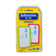Schoolzone Subtraction flashcards - Toy Chest Pakistan