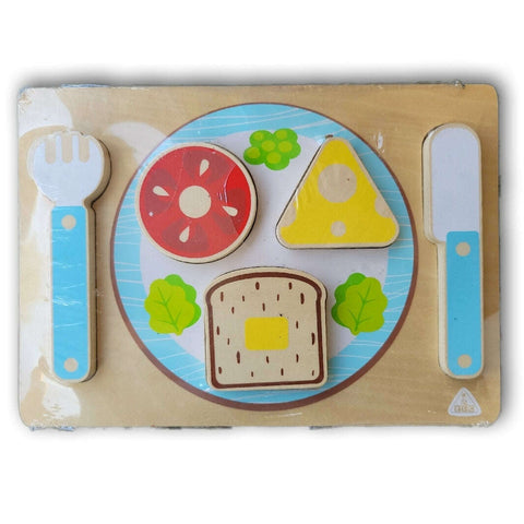 Wooden Mealtime puzzle