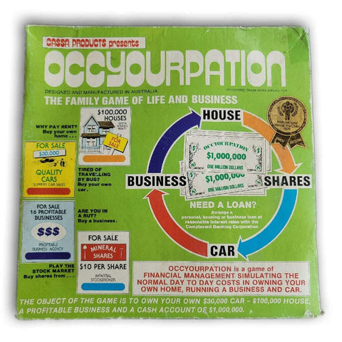 Occyourpation Board Game