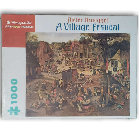 100 pc puzzle A Village Festival NEW