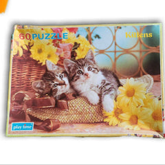 60 pc Puzzle- Kittens - Toy Chest Pakistan