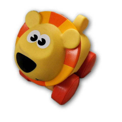 Lion on wheels