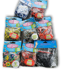 7 packs of rainbow loom bands - Toy Chest Pakistan