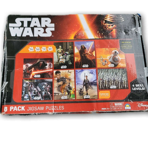 Star Wars 8 in 1 puzzle