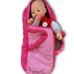 Baby doll with carrier - Toy Chest Pakistan