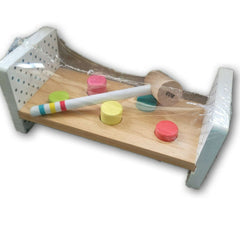 Wooden Hammer Pounding Toy - Toy Chest Pakistan