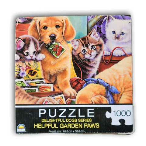 1000pc Helpful Garden Paws