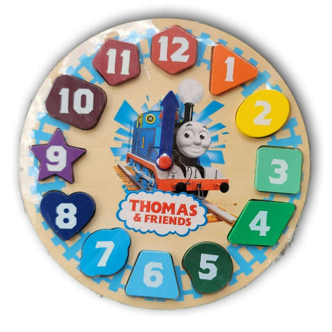 Thomas shape sorting clock
