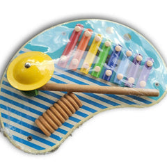 wooden xylophone and percussion set - Toy Chest Pakistan