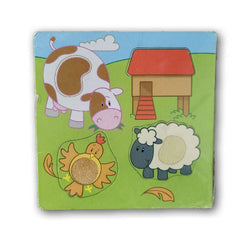 Touch and Feel Farm puzzle - Toy Chest Pakistan