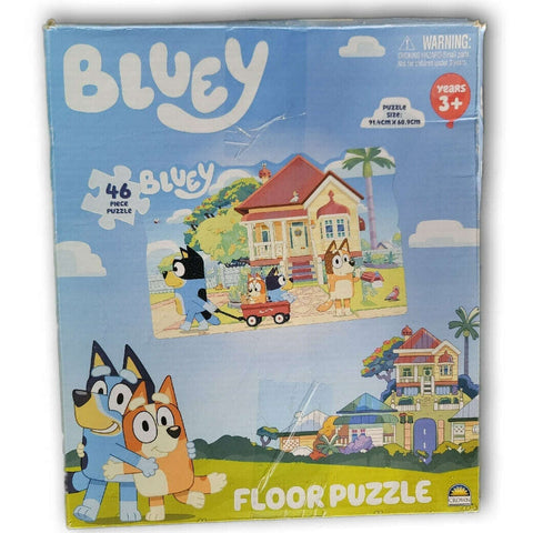 Bluey 46 pc floor puzzle