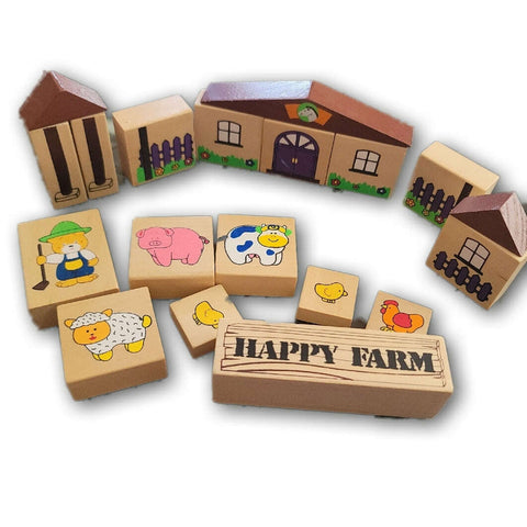 wooden block set