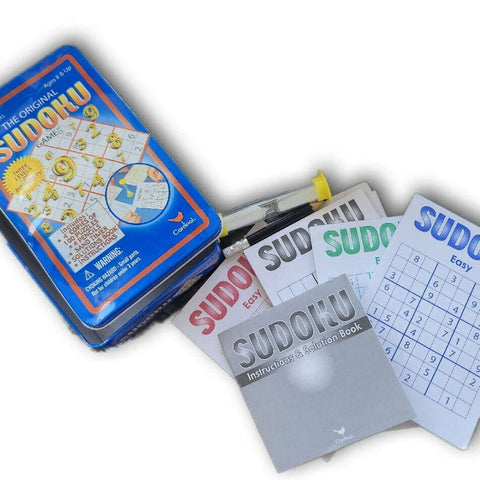 Sudoku tin (more than 350 pages)