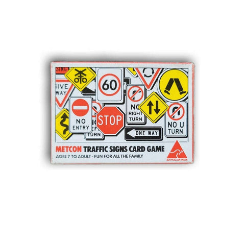 traffic signs card game