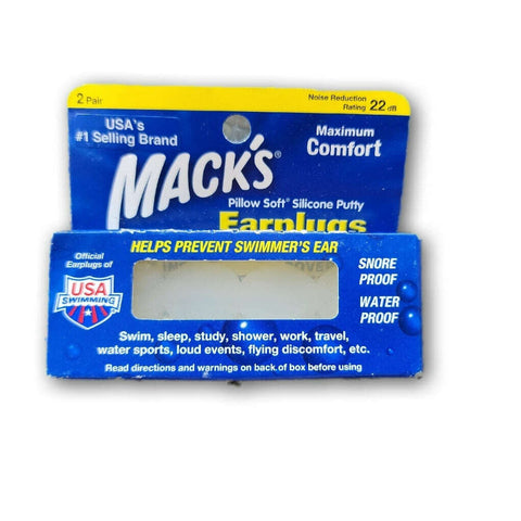 Macks ear plugs