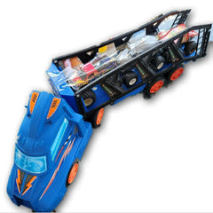Monster Truck carrier with 3 monster trucks - Toy Chest Pakistan