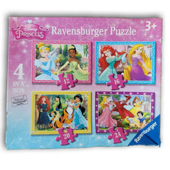 Disney Princesss 4 in 1 puzzle - Toy Chest Pakistan
