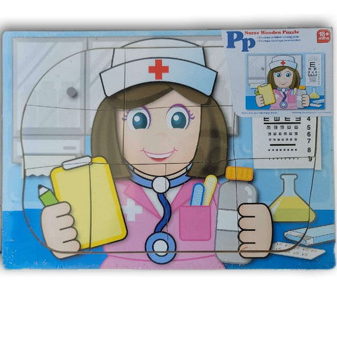 NEW Nurse Wooden Puzzle