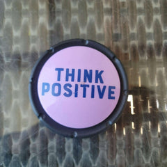 Think Positive Affirmation Button - Toy Chest Pakistan