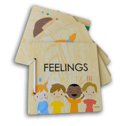 Wooden Book: Feelings