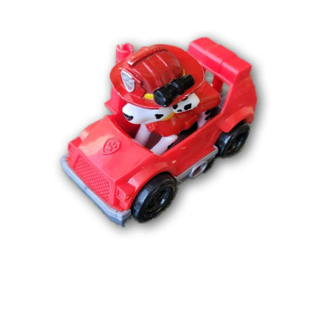 Pup and car, paw patrol