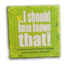 I Should Have Known That - Toy Chest Pakistan