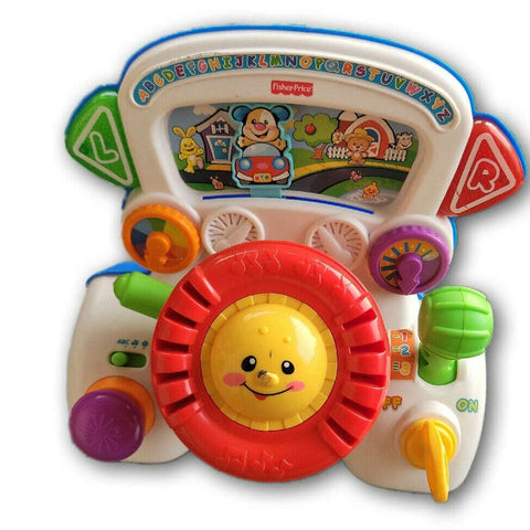 Fisher Price Laugh and learn steering wheel