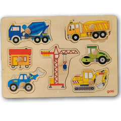 Wooden Puzzle, transport - Toy Chest Pakistan