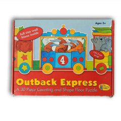 Outback Express, Counting and Shape Floor puzzle - Toy Chest Pakistan