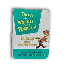 Book: Theres a wocket in my pocket (spine has tear) - Toy Chest Pakistan