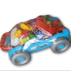 Megabloks Wagon with 25 blocks - Toy Chest Pakistan