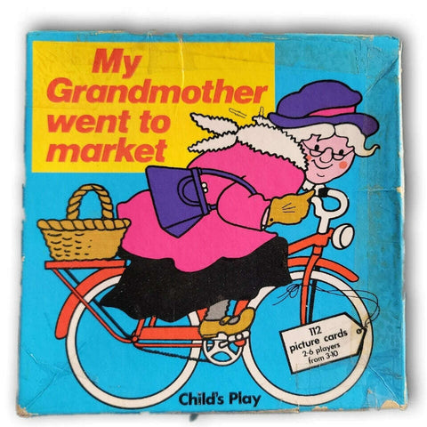 My Grandmother Went to Market memory game