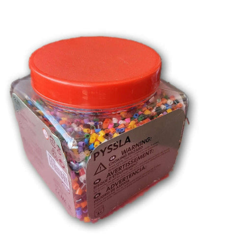 pearler beads, large jar