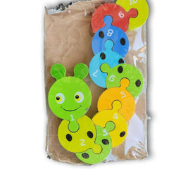 Number Sequecing puzzle - Toy Chest Pakistan