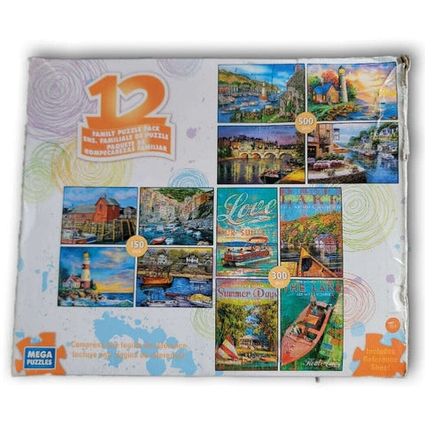 12 puzzle set