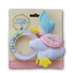 Jemima Puddle Duck Rattle Ring New - Toy Chest Pakistan