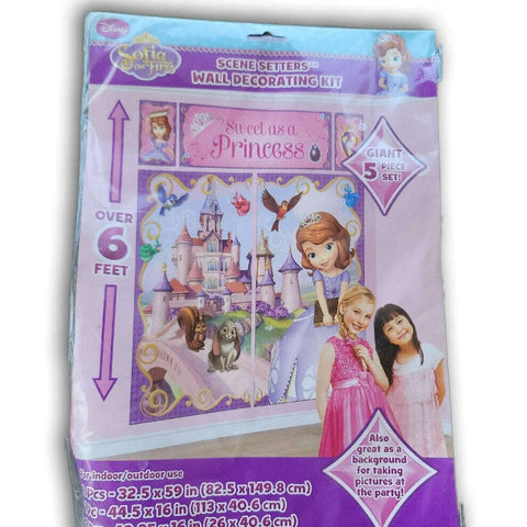 Sofia the First Wall decorating kit