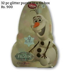 Frozen 32 pc glitter puzzle - Toy Chest Pakistan