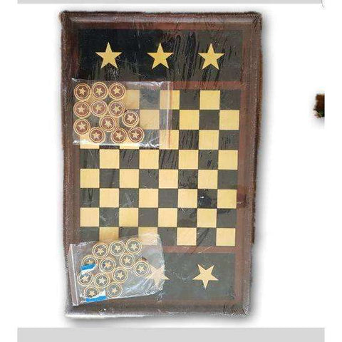 Wooden Checkers