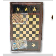 Wooden Checkers - Toy Chest Pakistan