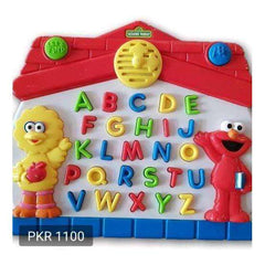 Sesame Street Big Bird/Elmo Let's Find ABC/Alphabet Learning Educational Tabletop Game - Toy Chest Pakistan