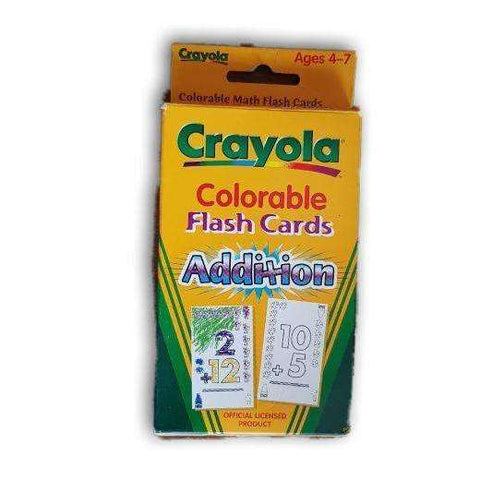 Crayola Addiition Flash Card